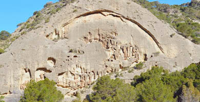 Tafonis en el Caminito del Rey